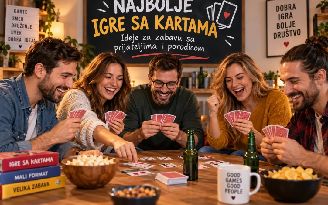 Najbolje igre sa kartama: Ideje za zabavu sa prijateljima i porodicom
