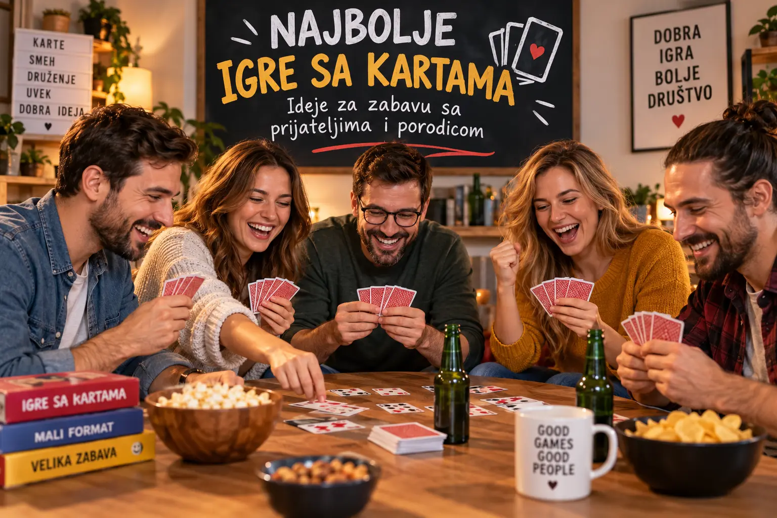 Najbolje igre sa kartama: Ideje za zabavu sa prijateljima i porodicom